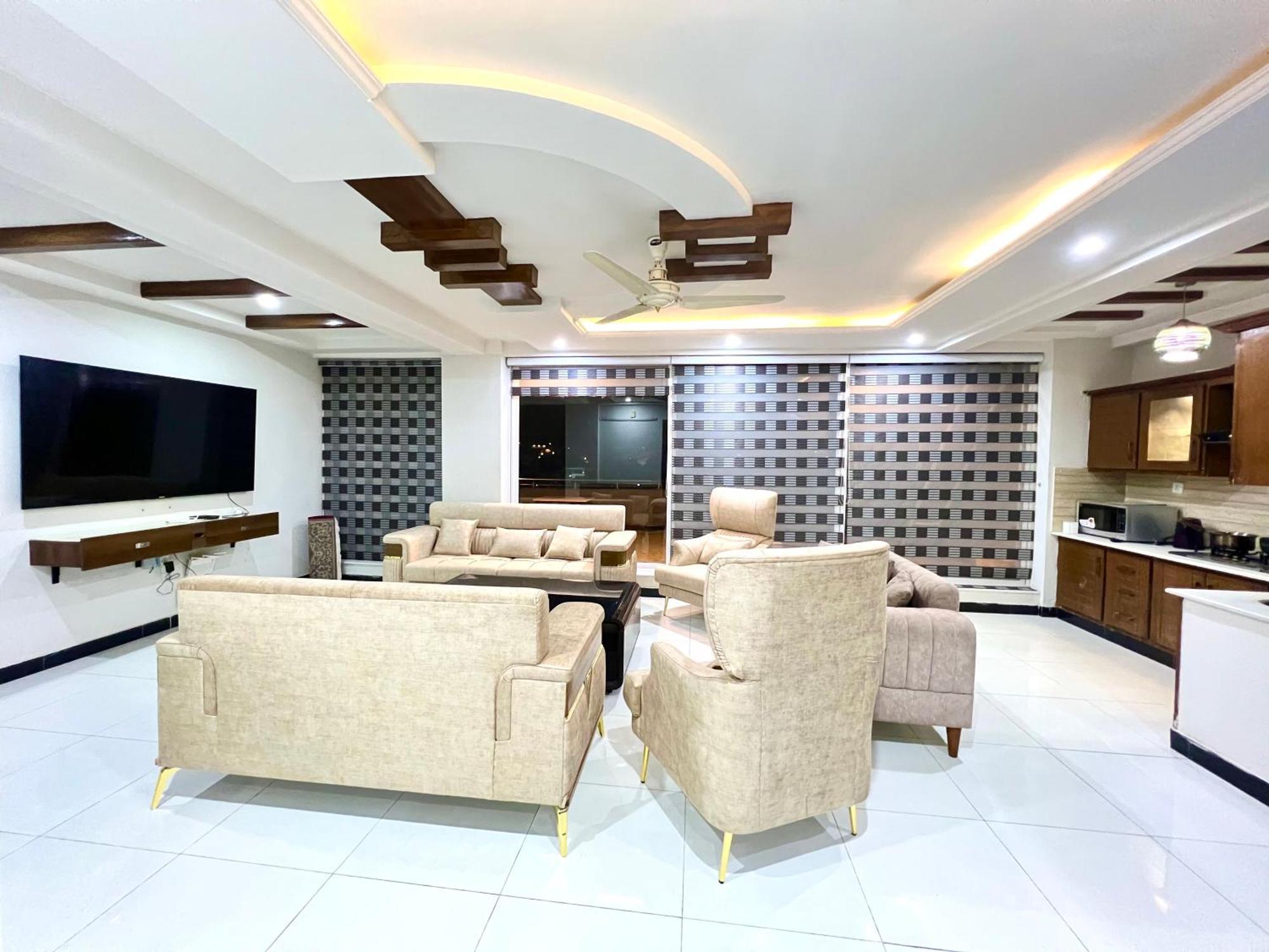Penthouse 3Bedrooms - Luxury Apartment Hotel Islamabad Exteriör bild